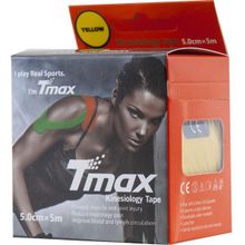 Тейп кинезиологический Tmax Extra Sticky Yellow арт. 423174