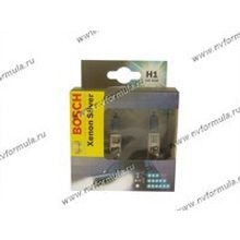 Лампа галоген 12V Н1 55W P14.5s BOSCH XENON SILVER 080