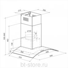 Вытяжка Lex Paris N 600 Inox