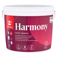 ТИККУРИЛА Гармония база А белая краска интерьерная (2,7л)   TIKKURILA Harmony base A краска интерьерная глубокоматовая (2,7л)