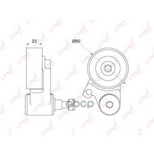 Натяжитель Ремня Грм LYNXauto арт. PT1038