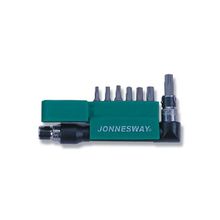 Набор вставок (бит) Torx T10-T40, 8 предметов, S08H2S8S, Jonnesway