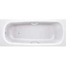 Стальная ванна BLB UNIVERSAL  HG 170x70 B70H 3.5 с отверстиями для ручек