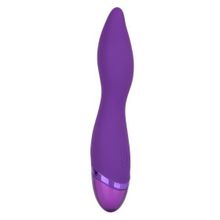 Фиолетовый вибромассажер Aura Wand - 21,5 см. (фиолетовый)