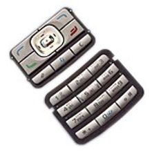 Nokia Русифицированная клавиатура для Nokia N71 Silver