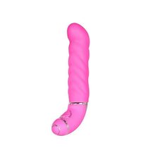 Розовый силиконовый вибростимулятор точки G PURRFECT SILICONE 6INCH 10FUNCTIONS - 15 см. Розовый