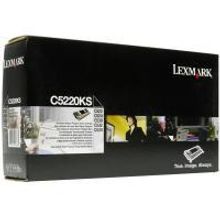 Тонер-картридж LEXMARK C522 524 530 532 534 (чёрный, 4000 стр, RP) C5220KS