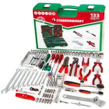 Набор инструмента (133 предмета) СТАНКОИМПОРТ НАБ.14.12.133