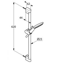 Душевой гарнитур Kludi Freshline (6783005-00) (600 мм)