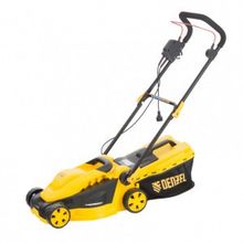 Газонокосилка электрическая GM-1200, 1200 Вт, шир. 32 см, 3 уров., травосб. 25 л.   Denze