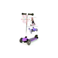 Ybike YBGPu2 Самокат 3-х колесный GLIDER MINI - purple, фиолетовый