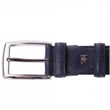 Narvin Мужской ремень  by Vasheron 31078 Prada D.Blue