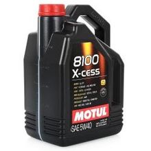 Моторное масло MOTUL 8100 X-cess 5W-40, 5 л, синтетическое, 102870