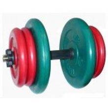 MB Barbell Гантель разборная цветная 42 кг