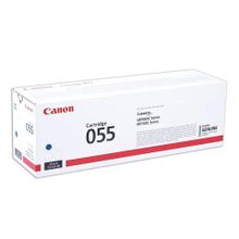 Картридж лазерный CANON (055C) для LBP663 664 MF742 744 746, голубой, оригинальный, ресурс 2100 страниц, 3015C002