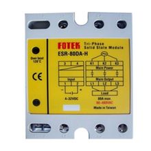 Трехфазное твердотельное реле 80А FOTEK ESR-80DA-H+