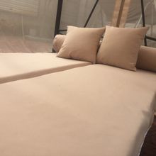 Садовые качели Kvimol KM-083 бежевые