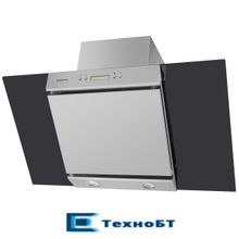 Каминная вытяжка Maunfeld Gloria 90 inox glass b