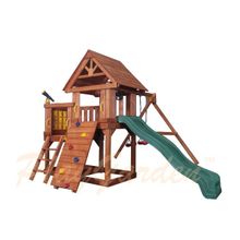 Игровая площадка PlayGarden Green Hill II с балконом