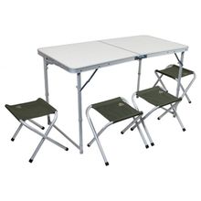 Набор стол+4 стула  Trek Planet Table+4 stools  White