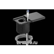 Встраиваемый блок розеток с Qi-Зарядкой Evoline Square80 (927.00.005) черный