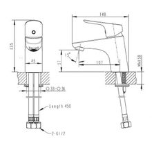 Смеситель Bravat Drop F14898C-1