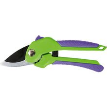 Секатор, 210 мм, с прямым резом, шестеренный привод, 2-компонентные ручки Palisad 60532