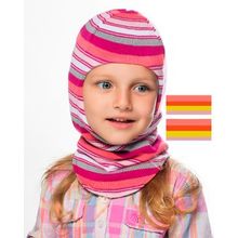 Marhatter шлем для девочки Полоса жёлто-оранжевая 50-52