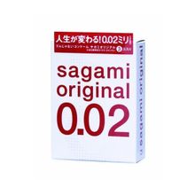 Sagami Original 0.02 ультротонкие и гладкие №3