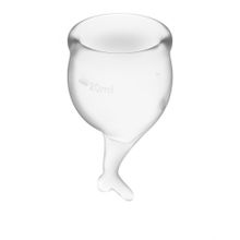Набор прозрачных менструальных чаш Feel secure Menstrual Cup (209338)