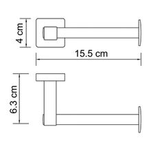 WasserKRAFT Держатель туалетной бумаги Lippe  K-6596