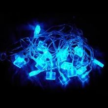 SHLights Гирлянда светодиодная Кубики-льдинки, 20 LED, для помещений, синий (LD020B-AY BL)