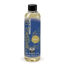 Shiatsu Массажное масло Massage Oil Masculine Amber - 250 мл.