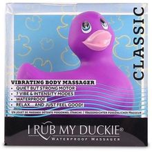 Big Teaze Toys Фиолетовый вибратор-уточка I Rub My Duckie 2.0 (фиолетовый)