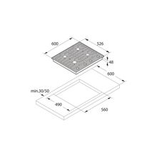 Asko Варочная газовая панель Asko HG1666SB