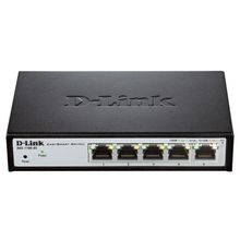 Коммутатор easysmart switch 5 x 10 100 1000base-t ports, 802.3x flow co (d-link) dl-dgs-1100-05 a1a