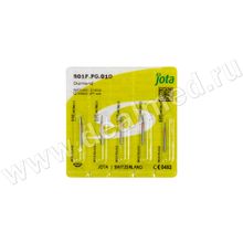 Бор алмазный 801 010 FG, красный, 5 шт. Форма: шар., Швейцария