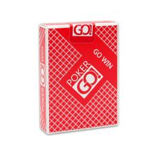 Игральные карты серия "PokerGo" red  54 шт колода (poker size index jumbo, 63*88 мм) (ИН-9064)