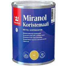 Тиккурила Miranol Koristemaali 1 л серебристая