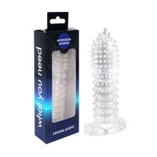 Bior toys Закрытая прозрачная насадка Crystal sleeve - 12 см.