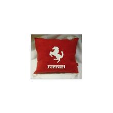  Подушка Ferrari красная с кистями