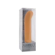  Телесный вибратор PURRFECT SILICONE CLASSIC G-SPOT - 17,5 см.