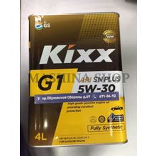 Масло моторное Kixx G1 SN Plus 5W-30  4л мет. синт