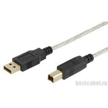 Кабель Vivanco 45202 USB 2.0 (серт.) А->В 5 м