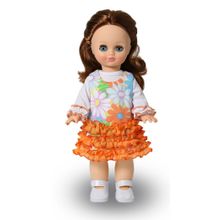 Весна Элла в платье с рюшами со звуком 35 см