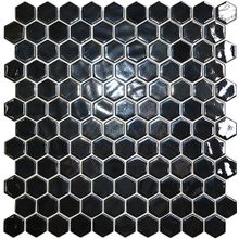 Onix Mosaic Hex Opalo Black 30.1x29 см
