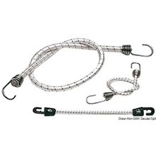 Osculati Shock cord+ SS hook 100 cm x 10 mm, 63.516.10