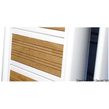 Osculati Foldable gangway lacquered white 260 cm, 42.662.02