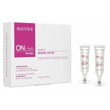 Сыворотка питательная с минералами для сухих и поврежденных волос Selective On Care Hydrate Mineral Infuse Treatment 10x10мл