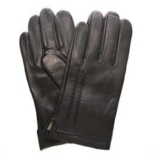 Francesco Molinary Перчатки кожаные мужские Francesco Molinary 111 черные